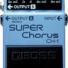 Boss CH-1 Super Chrous 電吉他和聲單顆效果器(最受歡迎的和聲之一) [唐尼樂器] 歷史價格詳細信息