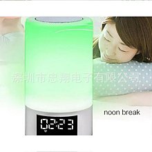 七彩氛圍燈音箱 創意家居床頭燈插卡音響 led情感小夜燈音箱 歷史價格詳細信息