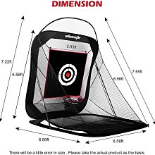 高爾夫室內外揮桿練習網打擊網目標網加密牛津布網子高爾夫個人用 歷史價格詳細信息