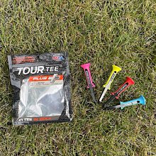 TOUR TEE 進口高爾夫球Tee長短Tee球釘 塑料球托遠距Golf下場用品 歷史價格詳細信息