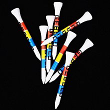 高爾夫球Tee白色木制刻度Golf球釘環保耐用高爾夫tee釘子梯子 歷史價格詳細信息