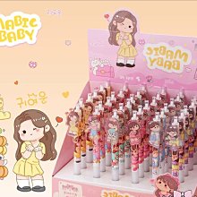 哇塞可愛文具 現貨 小桃子麻糬卡通造型筆 中性筆 按動筆 金屬夾筆按壓筆 歷史價格詳細信息