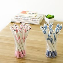 卡通造型中性筆60支網紅筆可愛超萌創意文具用品少女心0.5黑碳素水筆簽字筆學生用個性韓國ins簡約好看圓珠筆 歷史價格詳細信息