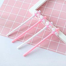 【新款】中性筆2095小熊餅屋可愛透明筆桿簽字筆學生考試書寫少女心按動筆 歷史價格詳細信息