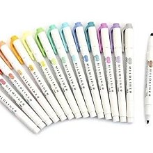 日本 ZEBRA 斑馬 MILDLINER 柔色系雙頭螢光筆 (WKT7)淡柔/冷色/和風/親和系 歷史價格詳細信息