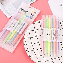 雙頭筆 螢光原子筆 6色 歷史價格詳細信息