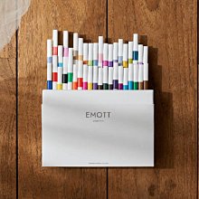 ❤️甜甜小舖❤️UNI 三菱 耐水性簽字筆 EMOTT 耐水性筆 10色入 Good Design No.2 歷史價格詳細信息