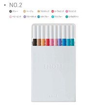 ❤️甜甜小舖❤️UNI 三菱 耐水性簽字筆 EMOTT 耐水性筆 10色入 Good Design No.2 價格比較,價格查詢,歷史價格詳細信息