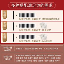 毛筆小楷軟筆鋼筆式毛筆狼毫筆頭套裝初學書法軟頭抄經筆便攜可加 現貨 歷史價格詳細信息