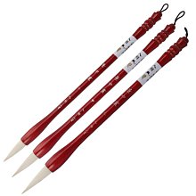 毛筆 勾線筆國畫專用行書楷書初學者小紅毛細 小規格價格，中大號規格議價超夯 精品 歷史價格詳細信息