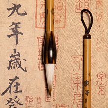 毛筆 中號顏歐楷書行書隸書對聯專用善璉湖筆 小規格價格，中大號規格議價超夯 精品 歷史價格詳細信息