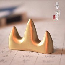 【熱賣】毛筆筆擱筆山竹節黑梓木檀木古風文房擺件擱筆架筆托筆臺批發 歷史價格詳細信息