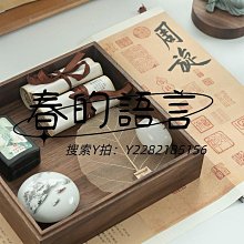 文房收納盤紫光檀木銅角文盤 實木四寶收納盤卯榫收納盤文房四寶 歷史價格詳細信息