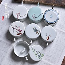 帶蓋筆洗墨海，精品歙硯文房四寶硯臺天然原石 【精品歙硯】帶樟木蓋筆洗墨海，純手工制作，器型古樸大氣典雅，線條-2994 歷史價格詳細信息