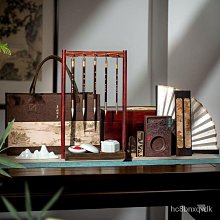 文房四寶文房四寶套裝書情畫意六支毛筆成人筆墨紙硯全套帶毛筆架筆筒硯臺 歷史價格詳細信息