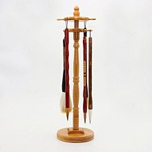 圓盤筆架毛筆掛架毛筆架筆掛毛筆掛掛毛筆的架子書法花梨木實木圓放新中式筆擱擺件圓形收納專用簡約旋轉支架 歷史價格詳細信息