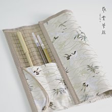 毛筆國畫收納袋子書法課毛氈墊宣紙套裝初學者專用小學生手提袋便攜工具箱收納盒裝文房四寶美術用品的文件包 歷史價格詳細信息