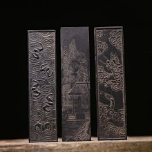 80年代老墨錠，文玩收藏自用，宜書宜畫，績溪胡開文御園圖，頤和書屋異形墨，板子挺好看的 一錠的，沒盒子 。有-6507 歷史價格詳細信息