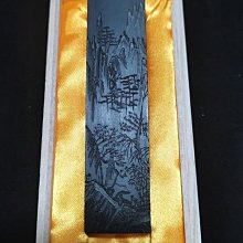 玉犀堂棚頂松煙自制niupi膠墨精品，烏玉，2兩重約65克，作品級別高貨松煙，帶墨票，因墨票不能展示，需要看-5954 歷史價格詳細信息