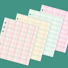 ♀高麗妹♀ 韓國 Square Diary Color Dot A6 Wide 6孔圈記事頁補充包(預購) 歷史價格詳細信息