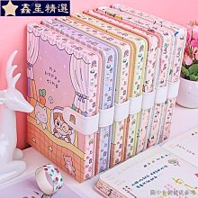 手帳本網紅手賬本套裝可愛少女心日記本手杖工具材料全套簡約ins風日式活頁筆記本子小仙女學生文藝精致創意~特價 歷史價格詳細信息