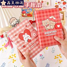 手帳本女生可愛活頁可拆方形筆記本子2022新款高顏值手賬本愛豆方格手杖本貼貼紙周計劃本少女心送咕卡-鑫星精選 歷史價格詳細信息