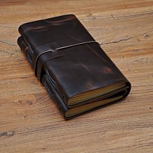 手賬本旅行記事本復古文具本子手工牛皮本筆記本tn手賬本真皮日記本禮品 歷史價格詳細信息