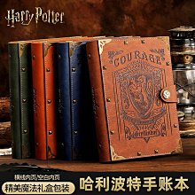 哈利波特活頁手賬本霍格沃茨學院筆記本多功能復古相冊紀念本手抄~特價 歷史價格詳細信息