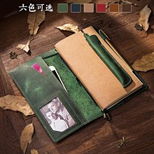 旅行記事本復古文具本子手工牛皮本筆記本tn手賬本真皮日記本禮品幸運星-鑫星精選 歷史價格詳細信息