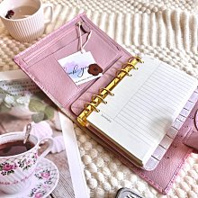 手賬本『Rosepetal』真皮活頁手帳本進口頭層牛皮鱷魚壓紋筆記本 白熊bx 價格比較,價格查詢,歷史價格詳細信息