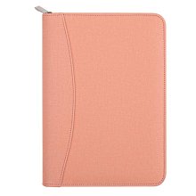 皮革a5拉鏈活頁本訂製金屬6孔活頁文件夾記事本免費加 歷史價格詳細信息