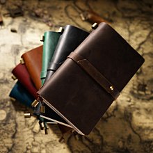 手賬本真皮手賬本護照本皮帶款復古真皮筆記本手工活頁本牛皮日記記錄本 價格比較,價格查詢,歷史價格詳細信息
