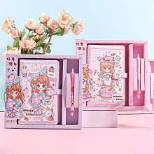 小紅傘32k活頁手帳本全套筆記本套裝學生文具本子卡通手賬本批發 價格比較,價格查詢,歷史價格詳細信息