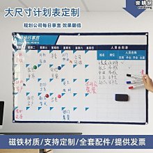 【特殺】公司月年工作計劃表目標進度時間安排日程表磁性可擦寫行事曆牆貼 價格比較,價格查詢,歷史價格詳細信息