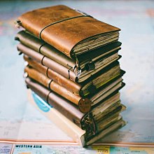 【手賬本 筆記本】TN旅行手帳本隨身創意筆記本文具復古日式皮記事本活頁日記手賬本 QHT6-鑫星精選 歷史價格詳細信息