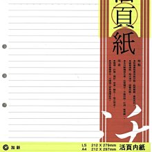 摩斯小舖~加新活頁紙內頁/活頁筆記~25K A5 6孔橫線活頁紙  70磅100張 白色 適6孔夾~特價:35元/本 歷史價格詳細信息