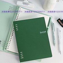 B5不硌手活頁本可拆卸網格筆記本本子簡約A4軟皮活頁紙替芯線圈本-沐陽家居 歷史價格詳細信息