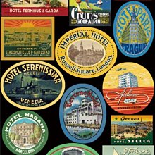 PVC防水貼紙 復古旅遊景點 爆炸貼 機車 行李箱 安全帽 滑板 嘻哈 旅行箱 電腦 滑雪板 A441 歷史價格詳細信息