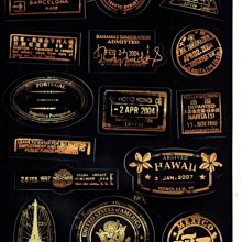 PVC A4整版 行李箱 機車 筆記型電腦 安全帽 滑版 吉他 筆記本 卡通  防水貼紙 1 歷史價格詳細信息