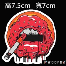 WooF!!迷你貼紙 防水貼紙 潮流貼紙 個性貼紙 薑餅人 美式貼紙 行李箱貼紙 安全帽貼紙 車貼 裝飾小物PVC 歷史價格詳細信息
