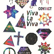 PVC A4整版 行李箱 機車 筆記型電腦 安全帽 滑版 吉他 筆記本 卡通  防水貼紙 1 歷史價格詳細信息