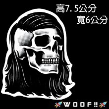 WooF!! #防水貼紙 潮流貼紙 個性貼紙 惡搞品客 美式貼紙 行李箱貼紙 安全帽貼紙 裝飾小物 馬克杯 車貼PVC 歷史價格詳細信息