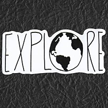 PVC防水貼紙  爆炸貼 機車 行李箱 安全帽 滑板 嘻哈 旅行箱 電腦 滑雪板 1137 歷史價格詳細信息