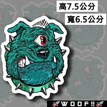 WooF!!迷你貼紙 防水貼紙 潮流貼紙 個性貼紙 薑餅人 美式貼紙 行李箱貼紙 安全帽貼紙 車貼 裝飾小物PVC 歷史價格詳細信息
