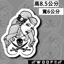 WooF!!迷你貼紙 防水貼紙 潮流貼紙 個性貼紙 薑餅人 美式貼紙 行李箱貼紙 安全帽貼紙 車貼 裝飾小物PVC 歷史價格詳細信息