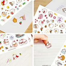 日記兔 手帳本 貼紙本 貼紙簿 手帳貼紙本 手帳貼紙 小麻薯手賬本軟殼透明活頁本筆記本子隨身本小學生本子可愛超萌-鑫星精選 歷史價格詳細信息