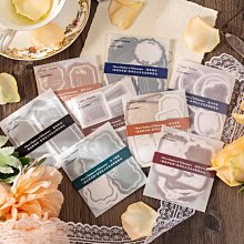 ✨全新現貨✨【分裝每份3張】山居生活系列  復古書信蝴蝶花卉防水手帳拼貼日記裝飾打底 歷史價格詳細信息