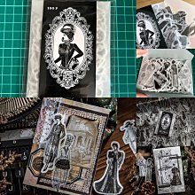 復古貼紙手帳素材 玫瑰花貼紙 tn手帳 不干膠大尺寸花朵相冊DIY 歷史價格詳細信息