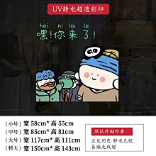 ins風網紅創意店鋪裝飾玻璃門貼紙咖啡奶茶店櫥窗靜電可愛熊貼紙 歷史價格詳細信息