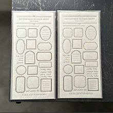 【莫莫日貨】日本 大枝活版室 OEDA LETTERPRESS 活版印刷 無刀模 貼紙 - 信件 (共2色) 歷史價格詳細信息